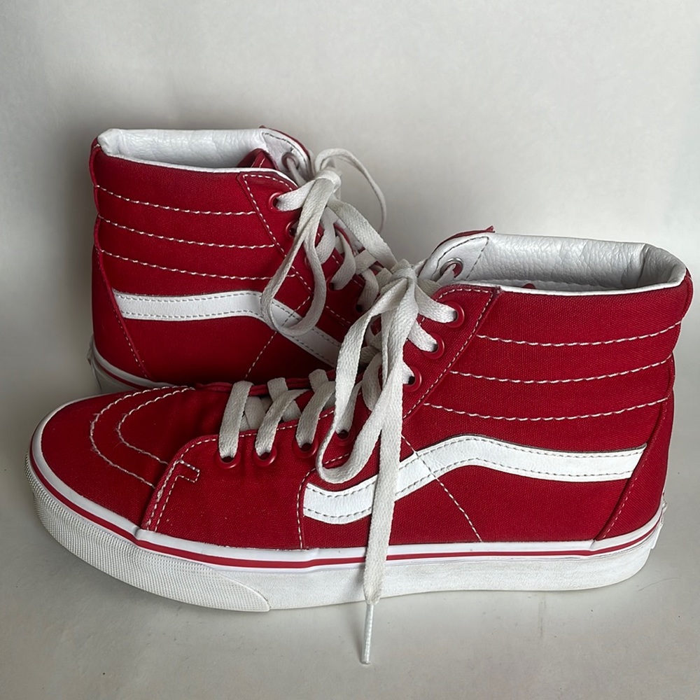 VANS•SK8-HI•RED